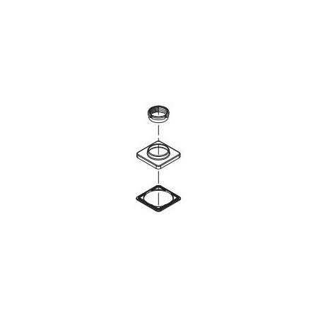 Pfister Pfister Hdl Flg S/A Kz Pvd Satin Nickel 960-093J